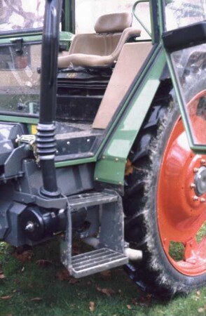 Fotografie: Traktor, Arbeitsplatz, Kabine, Ergonomie
