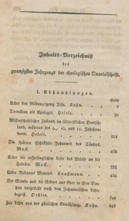 784-787 Inhaltsverzeichnis