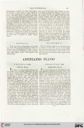 Capitolo XXI: Anfiteatro Flavio / Chapitre XXI: Amphitéâtre Flavien