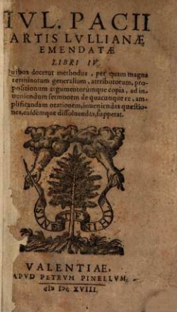 Artis Lullianae emendatae libri IV