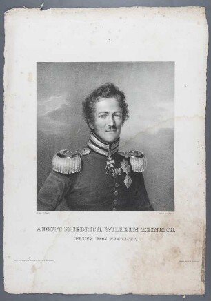 August, Prinz von Preußen (1779-1843), preuß. General der Infanterie