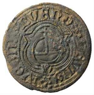 Fundmünze, Rechenpfennig, 16.-17. Jh.