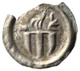 Fundmünze, Hohlpfennig, 1461 - 1462