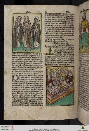 Das xxvii. capitel wye er ward begraben.