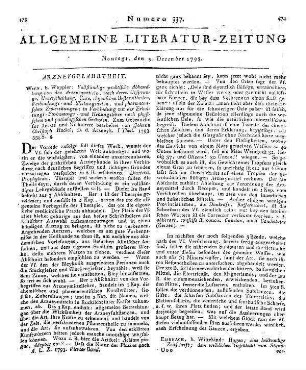 Hygea : eine heilkundige Zeitschrift dem weiblichen Geschlechte von Stande vorzüglich gewidmet. - Eisenach : Wittekindt, 1793
