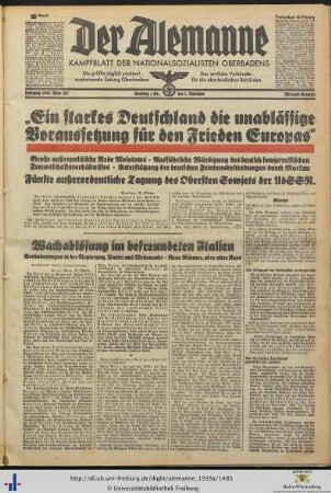 Nr. 302-331 (November 1939)