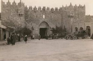Jerusalem. Damaskustor