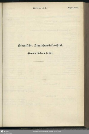Hauptübersicht