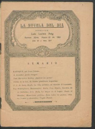 1924032700: Ranoque : novela corta