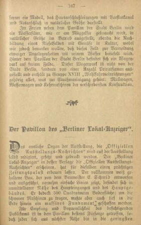 Der Pavillon des "Berliner Lokal-Anzeiger"