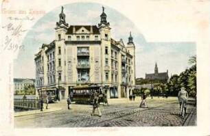 Gruss aus Leipzig: Commandantur-Gebäude