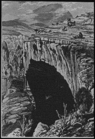 Dschisr el-Hadschar [Gisr el-hagar], Steinbrücke über den Bach der Milchquelle