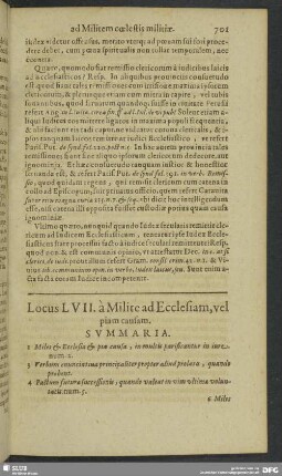 Locus LVII. à Milite ad Ecclesiam, vel piam causam