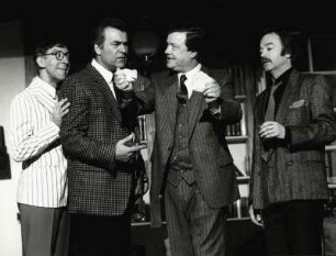 Laus im Pelz: Dieter Hallervorden, Joachim Kerzel, Hans-Werner Bussinger, Jürgen Schmidt