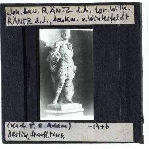 Berlin, Räntz, Hans Karl von Winterfeldt-Statue (1. Version)