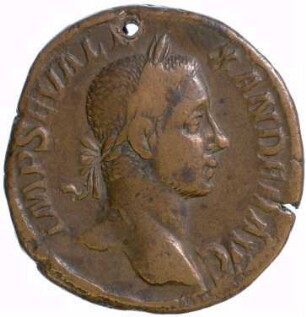 Münze, Sesterz, 222 - 231