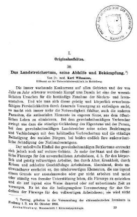 605-643, I. Originalaufsätze