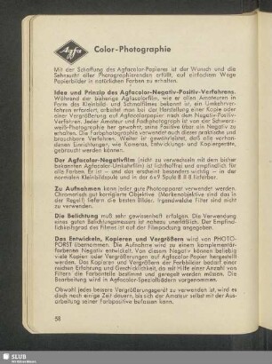 Agfa Color-Photographie