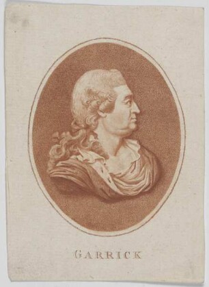 Bildnis des David Garrick