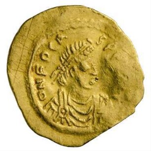 Münze, Tremissis, 603 - 607