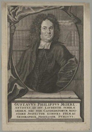 Bildnis des Gustavvs Philippvs Moerl