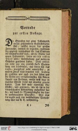 Vorrede zur ersten Auflage