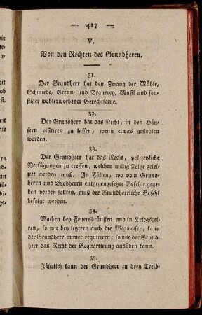 Von den Rechten des Grundherrn