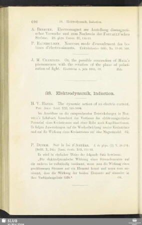 38. Elektrodynamik, Induction