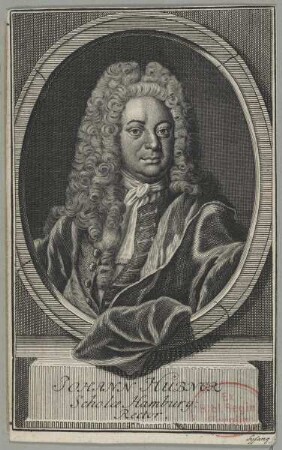 Bildnis des Johann Hübner