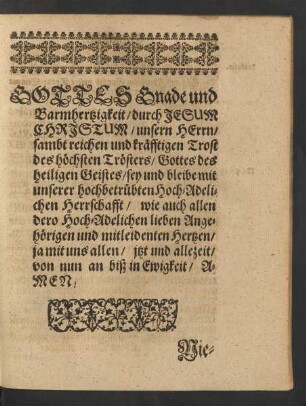[Gottes Gnade und Barmhertzigkeit/ ...]