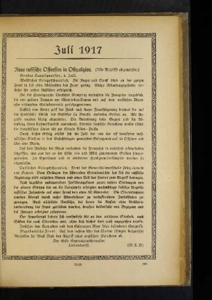 Juli 1917