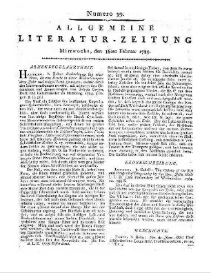 Blair, J.: The history of the rise and progress of geography. London: Cadell 1784