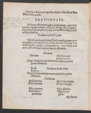 De Affinitate.
