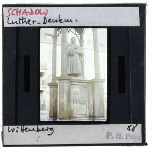Lutherstadt Wittenberg, Schadow, Lutherdenkmal