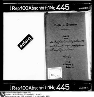 Die Ratifikation des zu Lunéville mit Frankreich abgeschlossenen Reichsfriedens