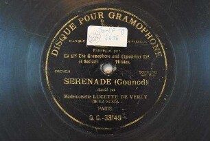 Serenade / (Gounod)