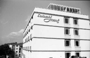 Freiburg i. Br.: Colombi Hotel: Teilansicht (Hochbau)