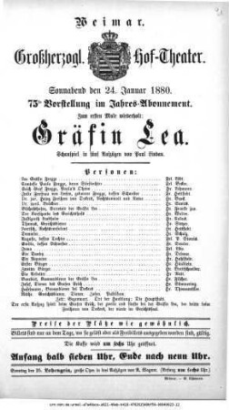 Gräfin Lea