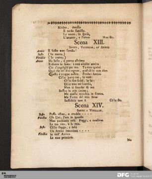 Scena XIV. / Vierzehender Auftritt.