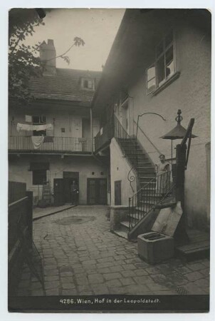 Innenhof in der Leopoldstadt, Wien: Ansicht
