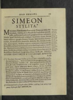 Simeon Stylita.