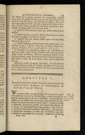 49-56, Chapitre V