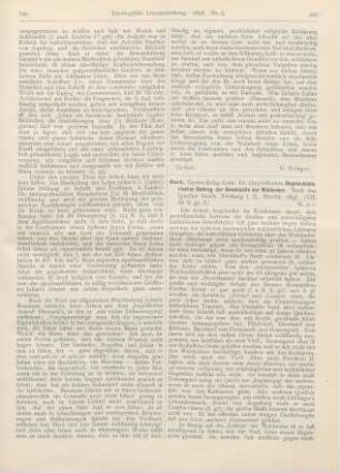 250-252 [Rezension] Huck, Chrysostomus, Dogmenhistorischer Beitrag zur Geschichte der Waldenser
