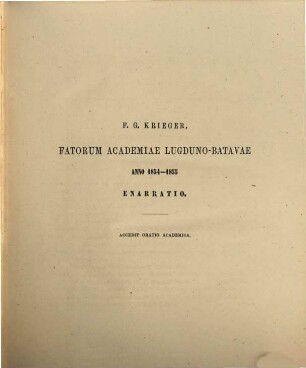 Annales academici. 1854/55 (1859)