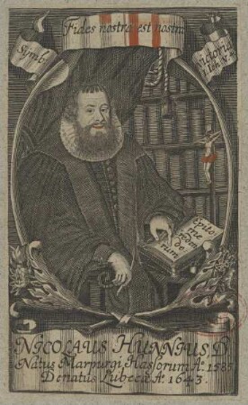 Bildnis des Nicolaus Hunnius