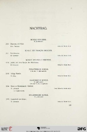Nachtrag (Nr. 2150-2159)