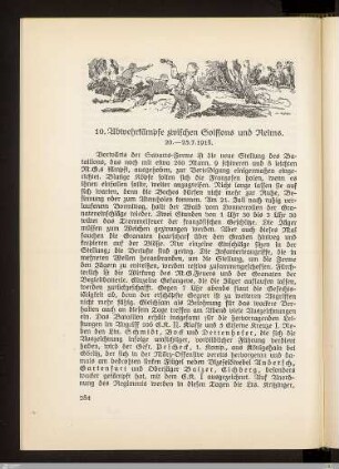 10. Abwehrkämpfe zwischen Soissons und Reims