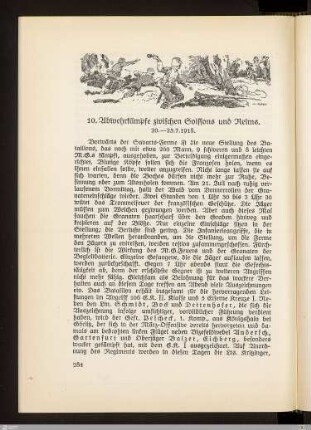 10. Abwehrkämpfe zwischen Soissons und Reims