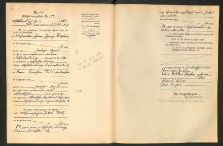 Standesamtsbuch der Stadt Aschaffenburg: Eheschließungen 252/1930 - 130/1931