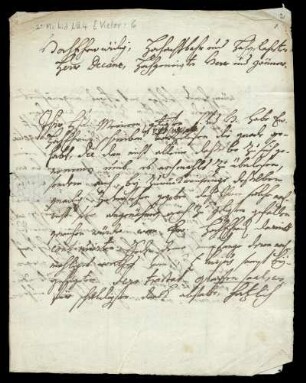 Brief von Philipp Otto Vietor an Friedrich Lucae